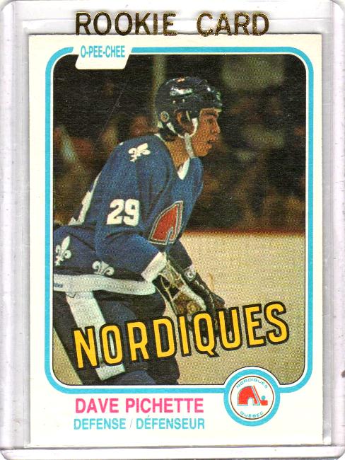 1981 O-Pee-Chee  Dave Pichette Rookie Card #280 - Quebec Nordiques